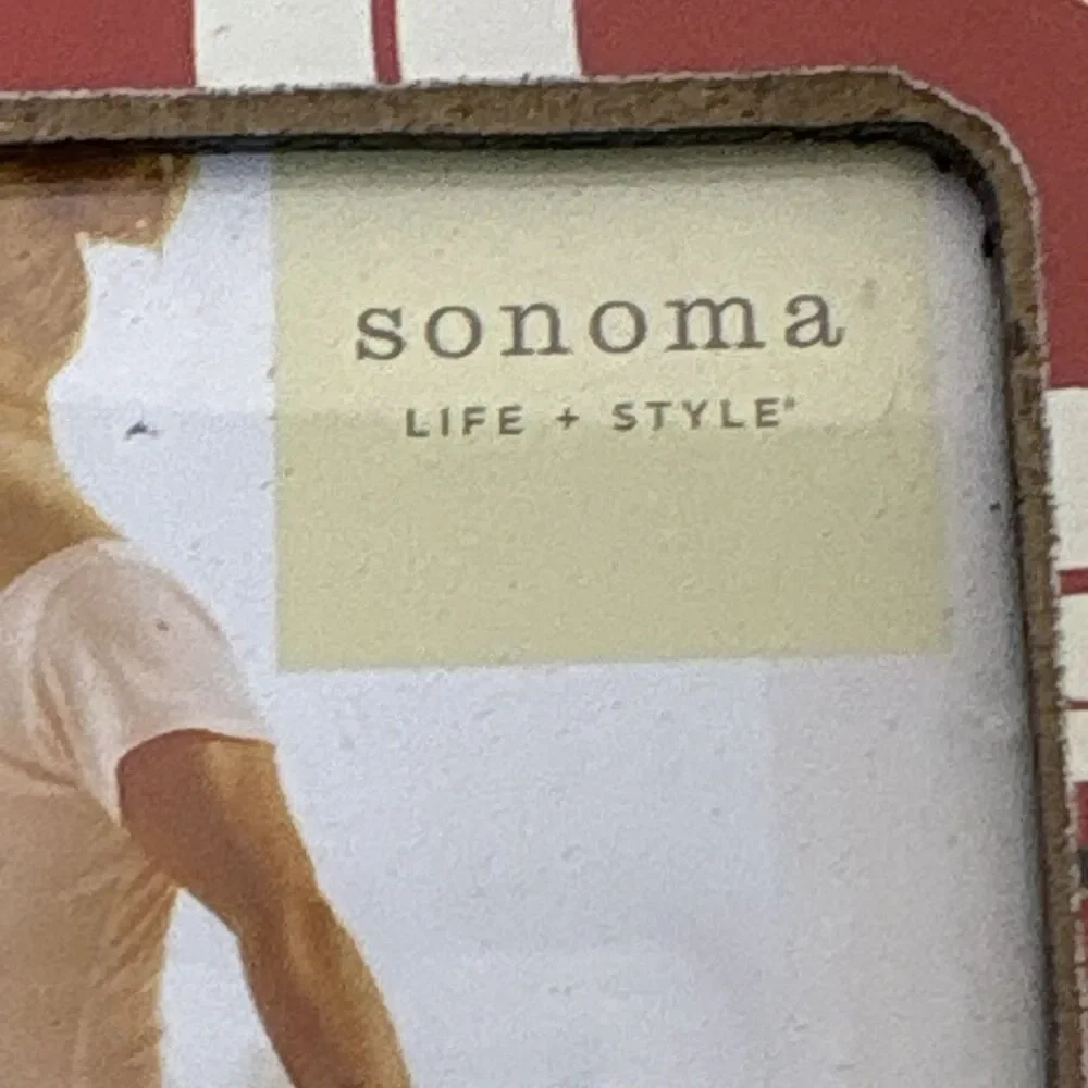 Sonoma Accents Love And Happiness Photo Frame 4x6 Wood